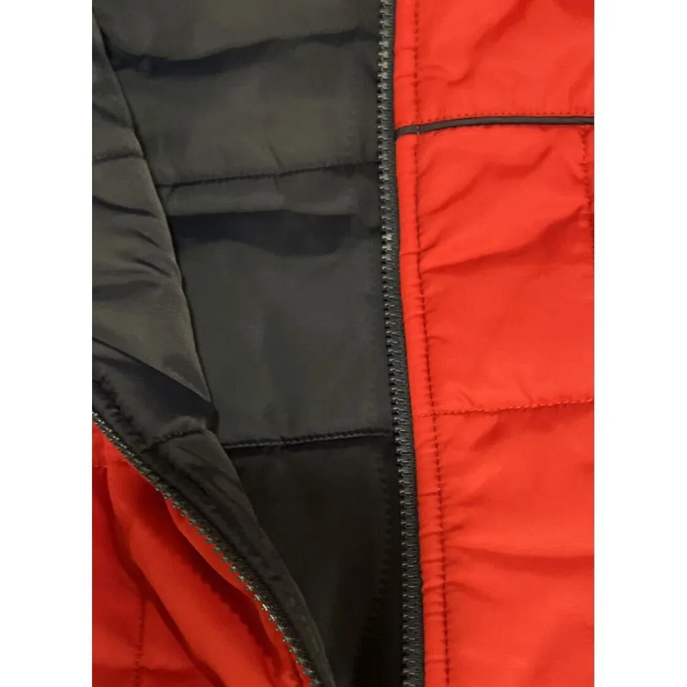 Gymboree Kids Boy's Nylon Puffer‎ Vest Full Zip Red Size Small